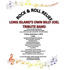 Rock and Roll Relief for Oceanside NY